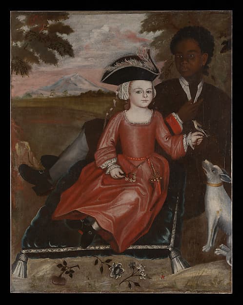 Van Rensselaer Heir and Enslaved Youth, by John Heaton