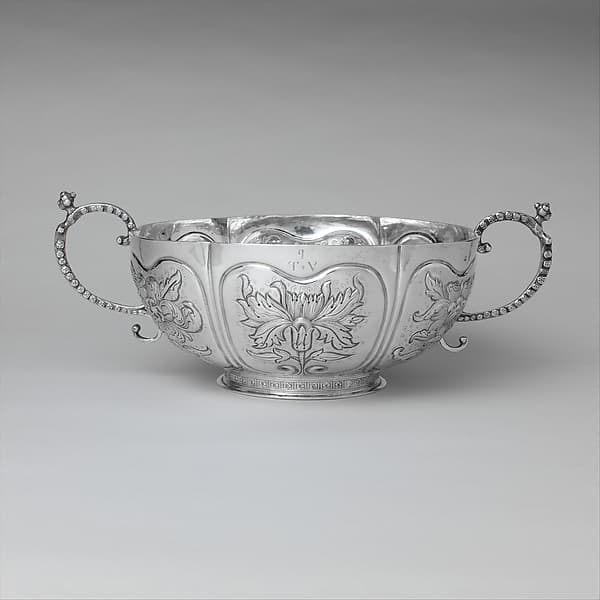 Two-handled Bowl, by Cornelius Kierstede