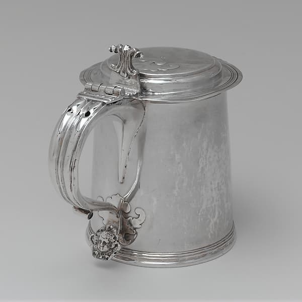 Tankard, by Jeremiah Dummer