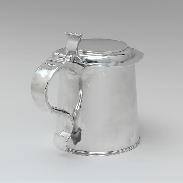 Tankard, by Jeremiah Dummer