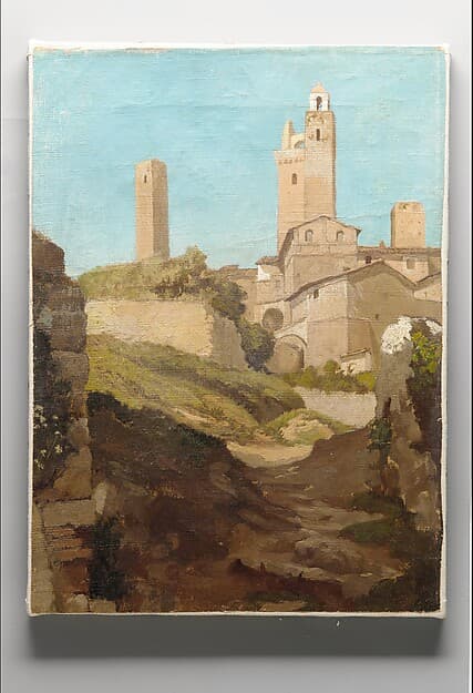 San Gimignano, by Elihu Vedder
