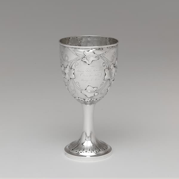 Goblet, by Robert and William Wilson