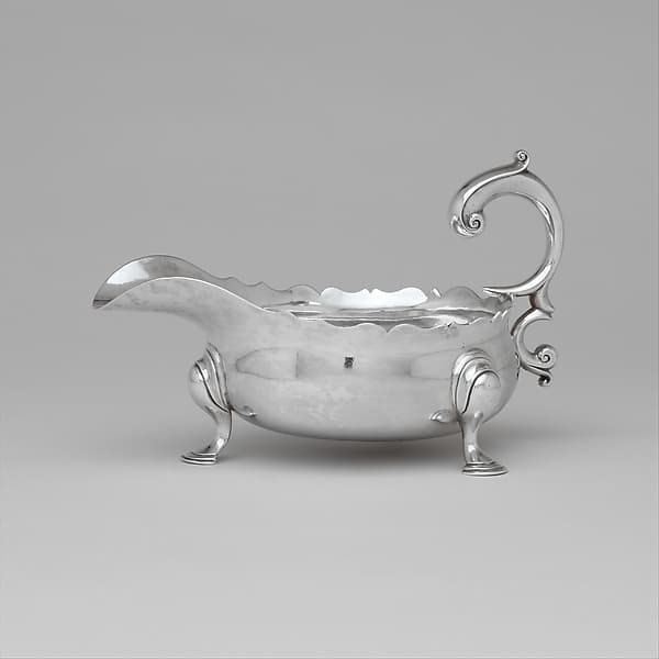 Sauceboat, by Paul Revere Jr.