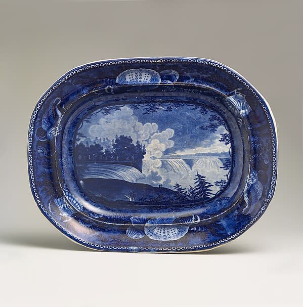 Platter, by Enoch Wood & Sons