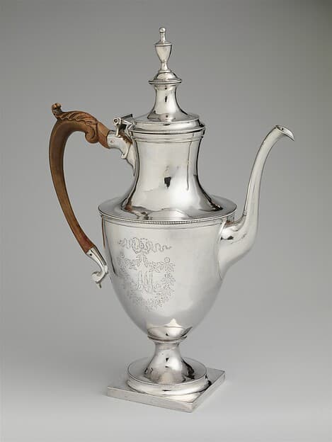 Coffeepot, by Joseph Richardson Jr.