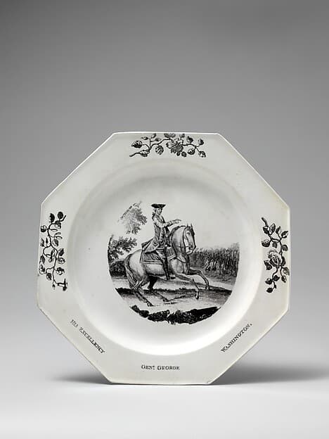 Plate, by Sadler and Green