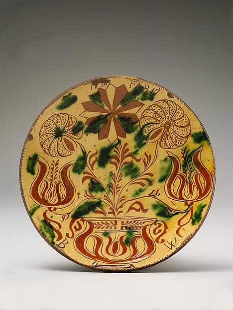 Plate, by John Monday