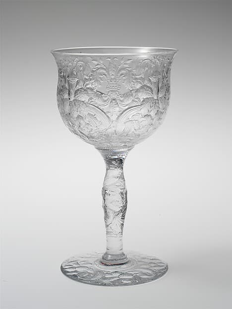 Goblet, by Libbey Glass Company