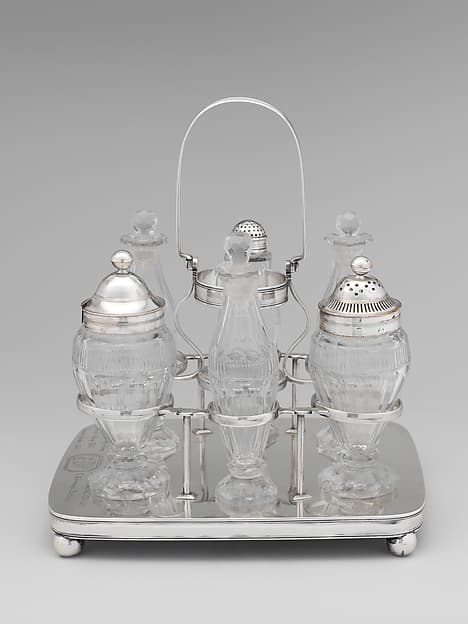 Cruet stand, by Lewis and Smith