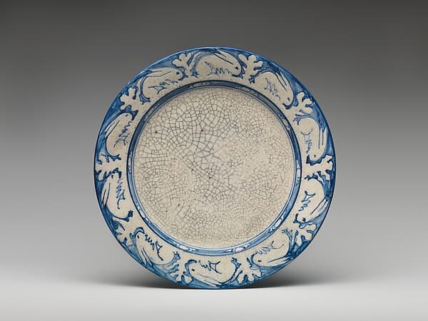 Plate, by Chelsea Pottery U. S.