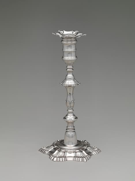 Candlestick, by Myer Myers