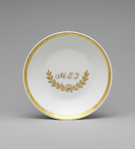 Cup and Saucer, by Tucker Factory