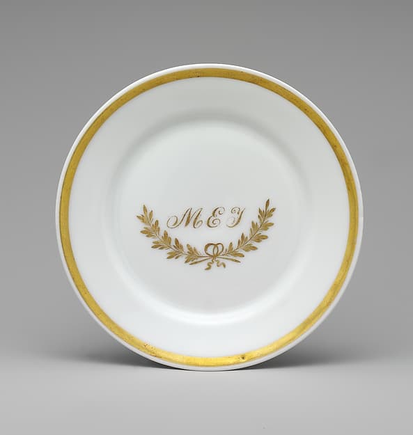 Plate, by Tucker and Hemphill