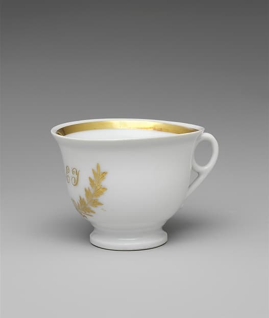 Cup and Saucer, by Tucker Factory