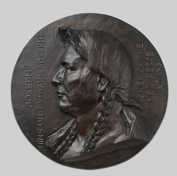 "Joseph," Hin-mah-too-yah-lat-kekht, Chief of the "Nez Percé" Indians, by Olin Levi Warner