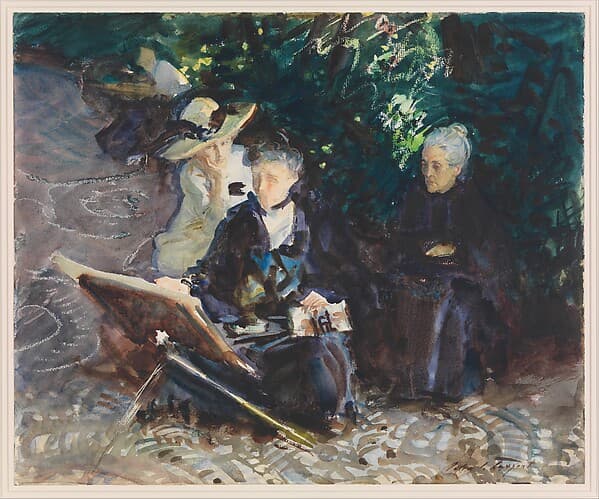 In the Generalife, by John Singer Sargent