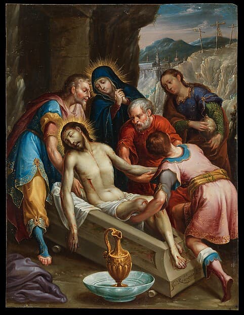 The Entombment of Christ, by Juan Rodríguez Juárez