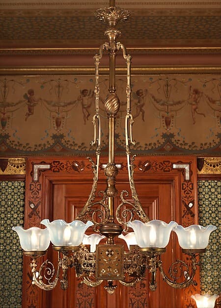 Chandelier, by George A. Schastey & Co.