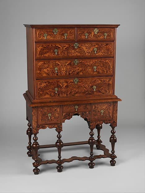 High chest of drawers