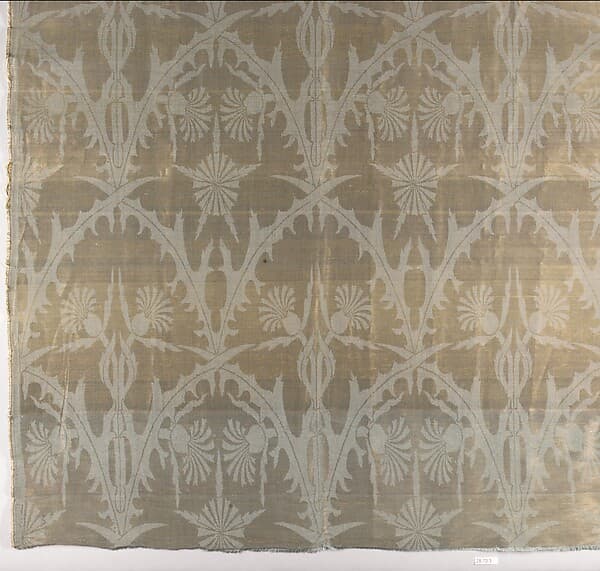 Thistle textile, by Tiffany & Wheeler