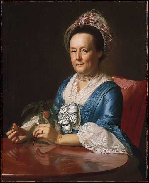 Mrs. John Winthrop, by John Singleton Copley