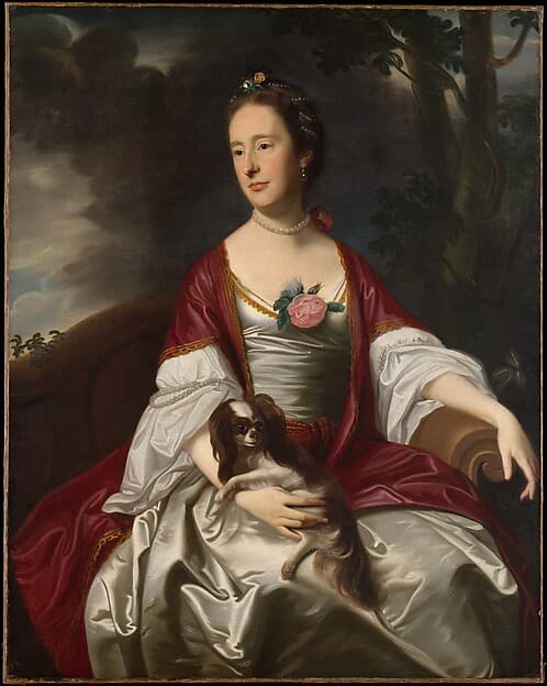 Mrs. Jerathmael Bowers, by John Singleton Copley