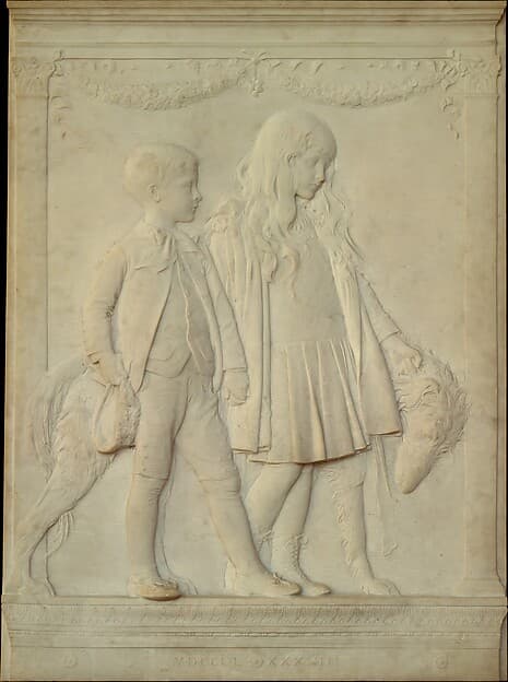 The Children of Jacob H. Schiff, by Augustus Saint-Gaudens