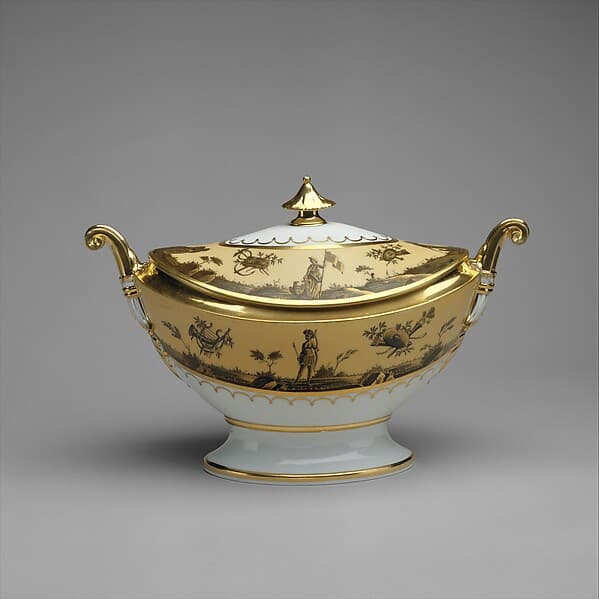 Covered tureen, by Dihl et Guérhard