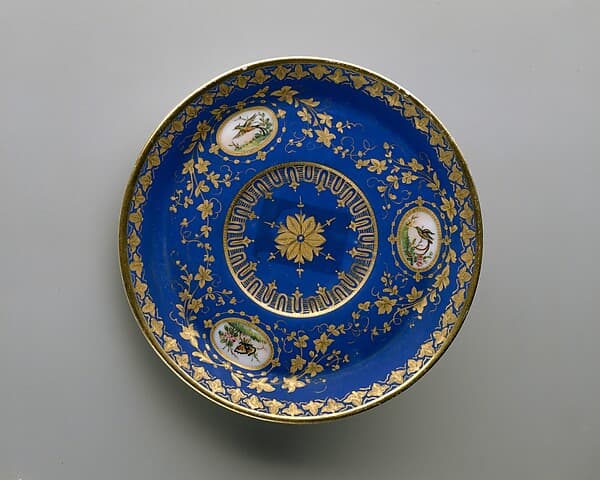 Saucer, by Union Porcelain Works