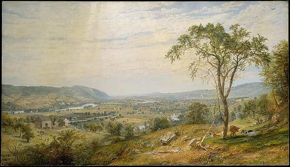 The Valley of Wyoming, by Jasper Francis Cropsey