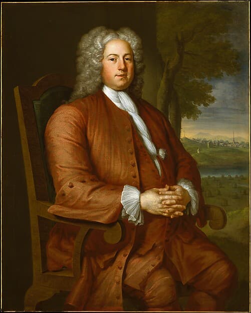 Francis Brinley, by John Smibert