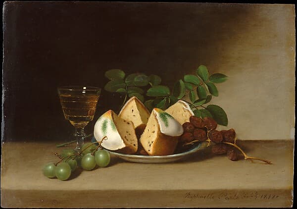 Still Life with Cake, by Raphaelle Peale