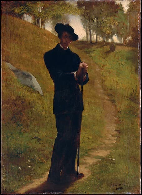 Portrait of the Painter, by John La Farge