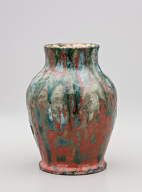 Vase, by Dedham Pottery