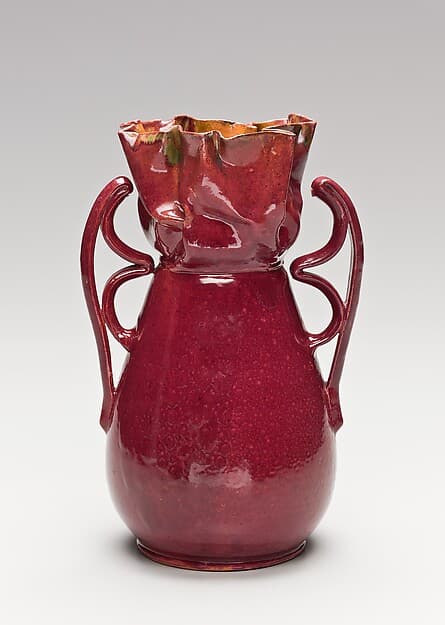 Vase, by George E. Ohr