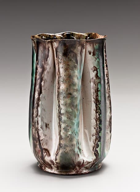 Vase, by George E. Ohr