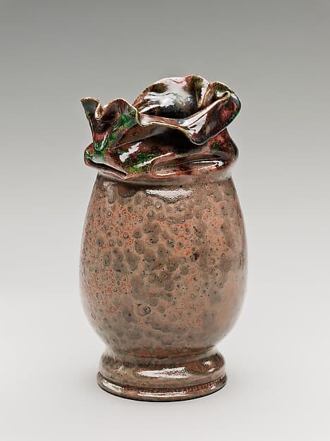 Vase, by George E. Ohr