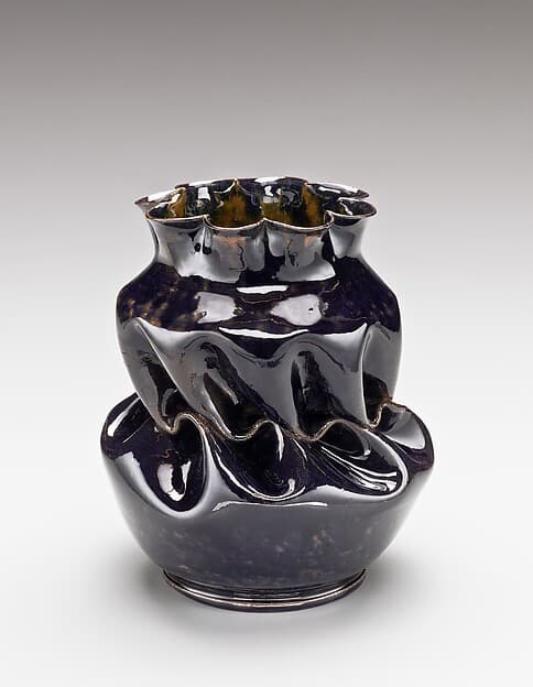 Vase, by George E. Ohr
