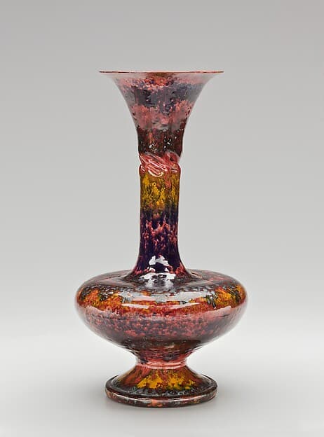 Vase, by George E. Ohr