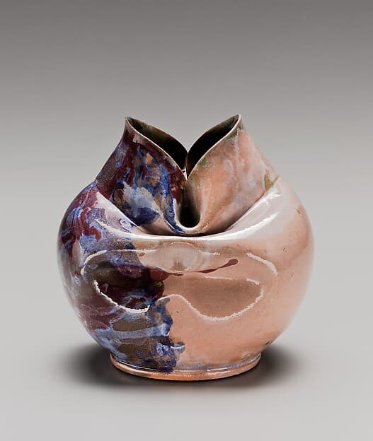 Vase, by George E. Ohr