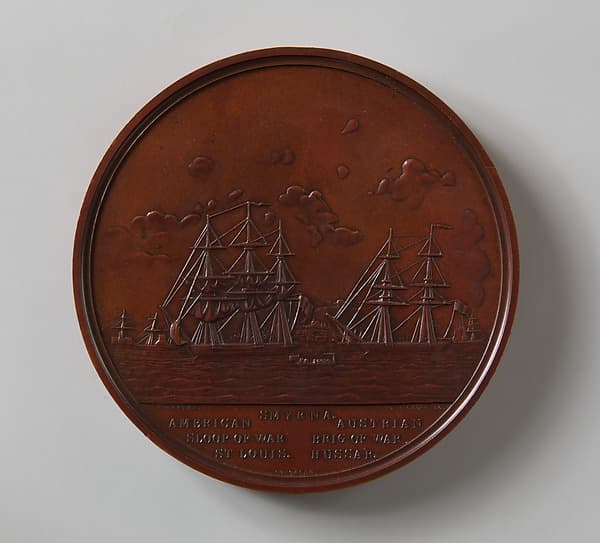 Medal to Captain Duncan N. Ingraham, by Seth Eastman