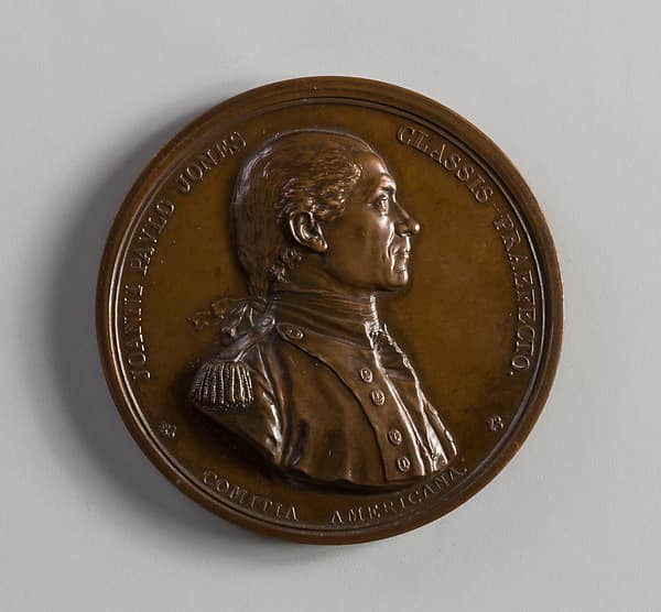 Medal of John Paul Jones and the Serapis, by Augustin Dupré