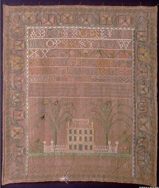 Sampler, by Mary Parker