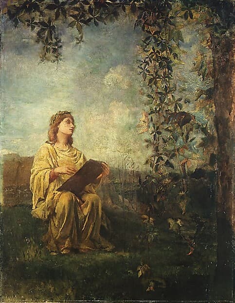 The Muse of Painting, by John La Farge