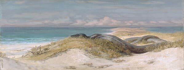 Lair of the Sea Serpent, by Elihu Vedder