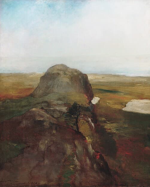Autumn Study, View over Hanging Rock, Newport, R.I., by John La Farge