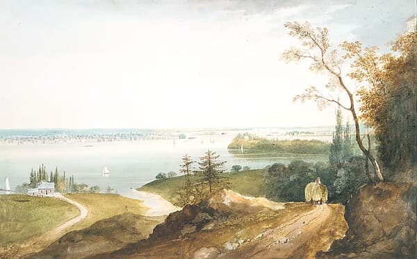 New York from Weehawk, by William Guy Wall
