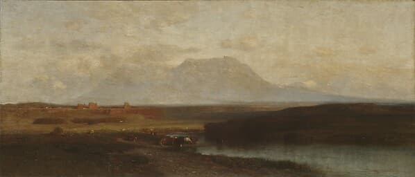 Spanish Peaks, Southern Colorado, Late Afternoon, by Samuel Colman