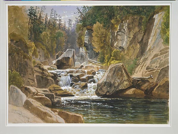 On the Ausable, by James David Smillie