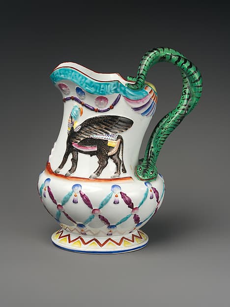 Jug with Assyrian-inspired decoration